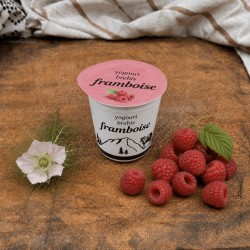 Yogourt au lait de brebis Framboise
