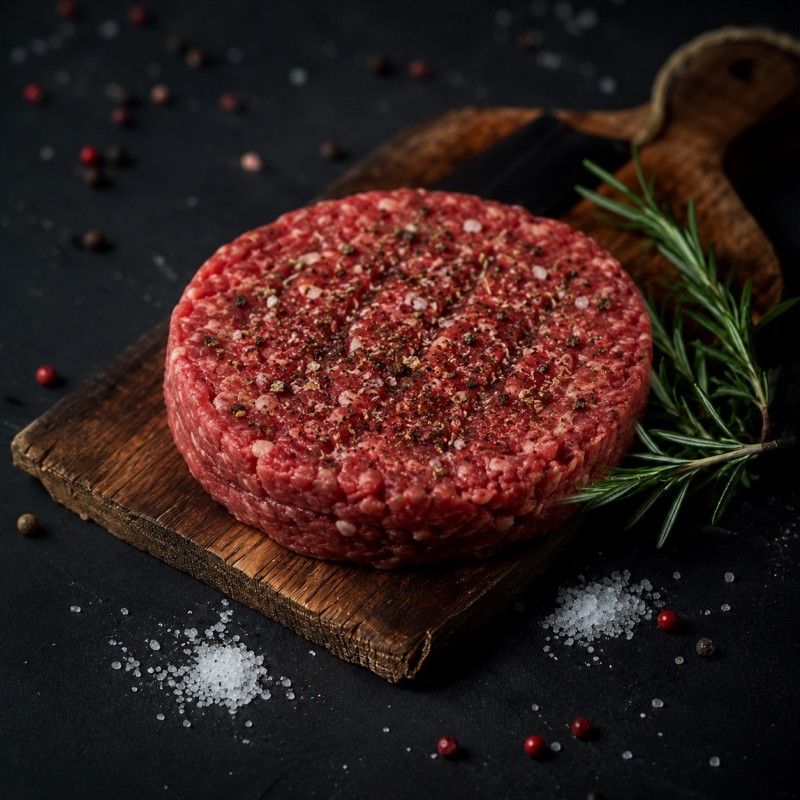 Steak haché Burger de Boeuf Assaisonné Suisse