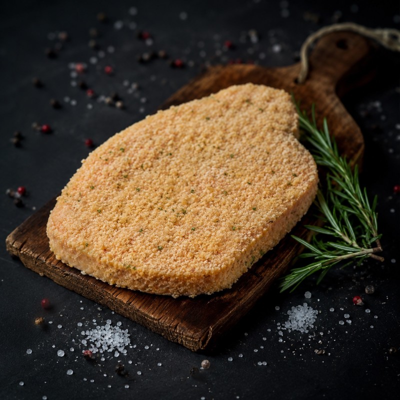 Viennoise Tranche panée de porc de Jussy Genève Suisse